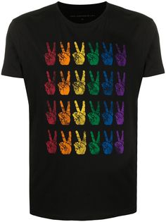 John Varvatos футболка с принтом