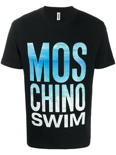 Moschino футболка с логотипом