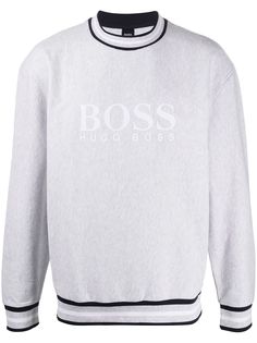 BOSS толстовка с круглым вырезом