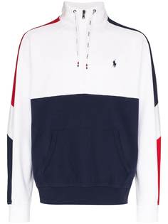 Polo Ralph Lauren толстовка на молнии с вышитым логотипом