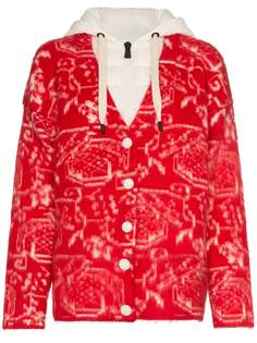 Moncler Grenoble кардиган жаккардовой вязки