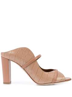 Malone Souliers босоножки Norah 100 с тиснением под кожу крокодила