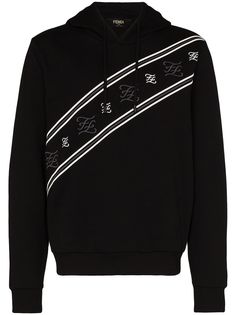 Fendi худи с логотипом Karligraphy