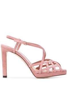 Jimmy Choo босоножки 100 с ремешками