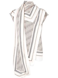 Proenza Schouler топ без рукавов с шарфом