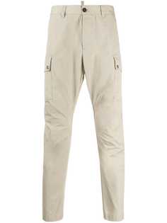 Dsquared2 зауженные брюки карго
