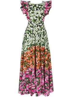 Mary Katrantzou платье макси с принтом