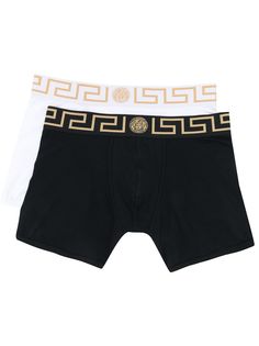 Versace боксеры с узором Greca
