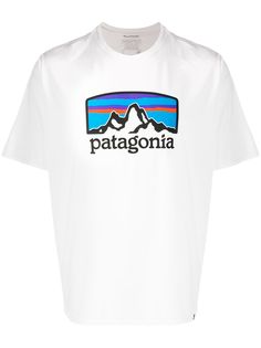 Patagonia футболка с логотипом