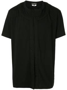 Comme Des Garçons Homme Plus футболка с открытым передом