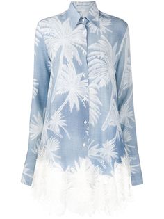 Ermanno Scervino рубашка с вышивкой