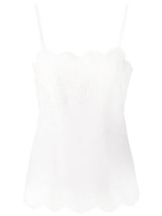 Ermanno Scervino топ с кружевом