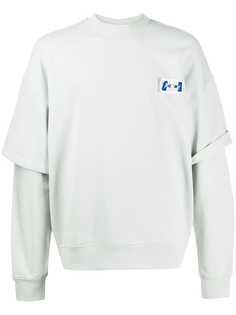 Ader Error толстовка Rivet Label