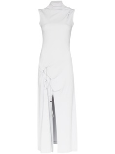 Off-White DNA lace-up midi dress