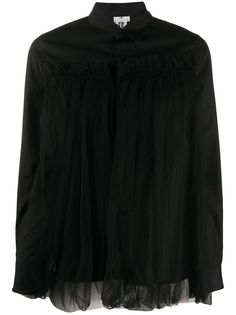 Comme Des Garçons Noir Kei Ninomiya многослойная рубашка