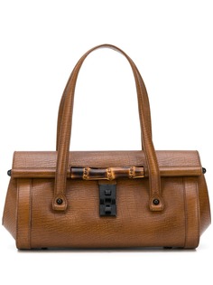 Gucci Pre-Owned сумка на плечо Bamboo Line с клапаном