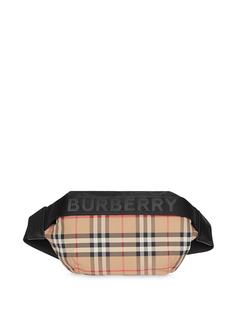 Burberry поясная сумка в клетку Vintage Check