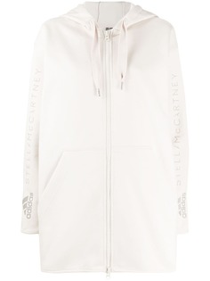 adidas by Stella McCartney худи на молнии с логотипом