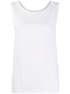 Fabiana Filippi studded collar top