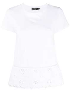 Seventy flounced short-sleeve blouse