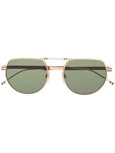 Thom Browne Eyewear солнцезащитные очки-авиаторы