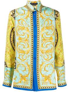 Versace рубашка с принтом Baroque