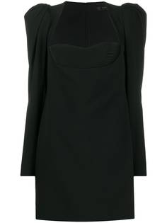 Versace платье с объемными плечами