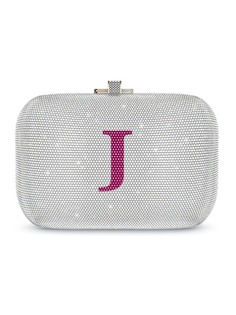 Judith Leiber сумка Slide Lock Customisable Monogram