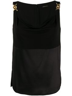 Versace топ без рукавов