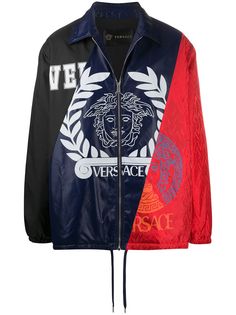 Versace куртка Compilation с логотипом