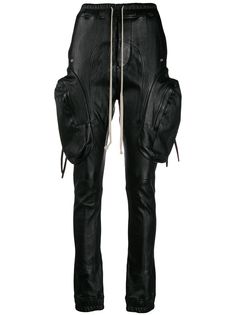 Rick Owens спортивные брюки с карманами