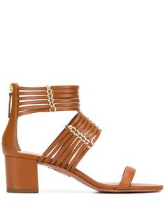 Aquazzura босоножки Ravello 50 с ремешками