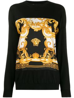 Versace джемпер Rodeo с принтом Barocco