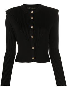 Versace кардиган с подплечниками