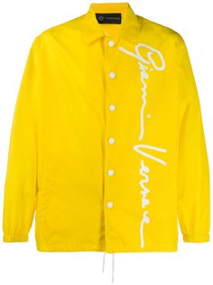 Versace куртка с принтом GV Signature