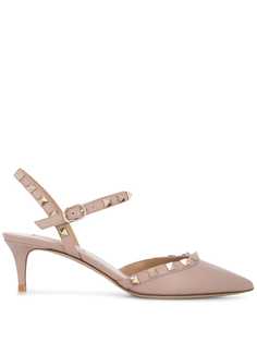 Valentino туфли Valentino Garavani Rockstud с ремешком на пятке