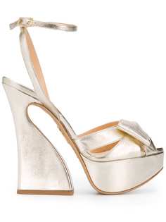 Charlotte Olympia босоножки на массивном каблуке