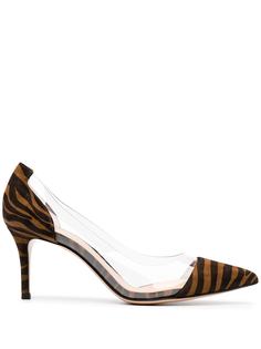Gianvito Rossi туфли Plexi с заостренным носком