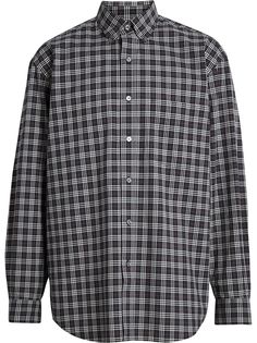 Burberry рубашка в мелкую клетку