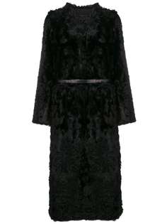 Yves Salomon belted coat