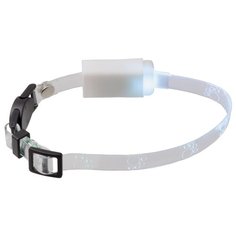 Ошейник V.I.Pet Лапки прозрачный