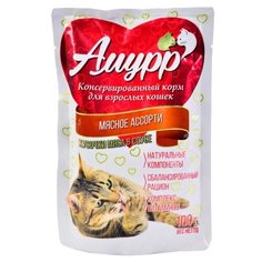 Корм для кошек Амурр Кусочки