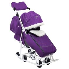 Санки-коляска Kristy Снеговик