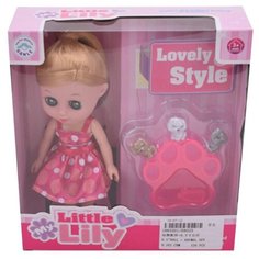 Кукла Наша игрушка Лилли 16 см