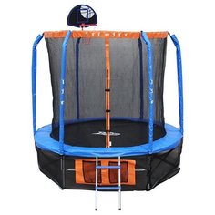Каркасный батут ECOS BS-12FT-3 366х366х259 см черный
