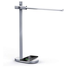 Настольная лампа светодиодная MOMAX Q.LED с беспроводной зарядкой Space Grey, 10 Вт