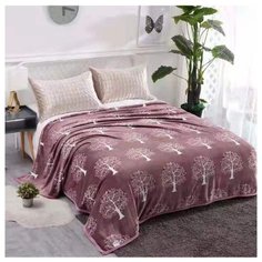 Плед Tango Lindo 200x220 см, коричневый