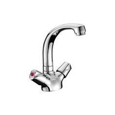 Смеситель для раковины (умывальника) Lemark Dance LM2406C двухрычажный хром