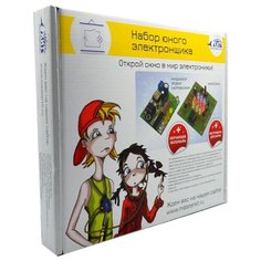 Электронный конструктор Мастер Кит Азбука электронщика NR02 Набор юного электронщика