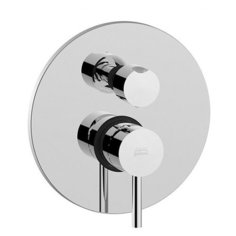 Смеситель для ванны с душем Paffoni Light LIG019CR однорычажный встраиваемый хром